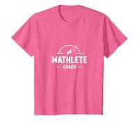 Mathlete Coach: Inspiring Athletic Math Enthusiasts T-Shirt, Youth, Pink Heather, 2T