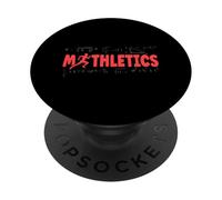 Mathletics Math Lover Athlete Mathematics Athletics PopSockets Adhesive PopGrip