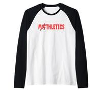 Mathletics Math Lover Athlete Mathematics Athletics Raglan Baseball Tee