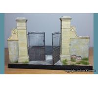 Matho Models 35060 - 1:35 Metal Fence Set B - Gate - New