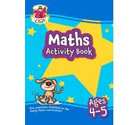 Maths Activity Book for Ages 4-5 (Reception): (CGP Reception Activity Books and Cards)
