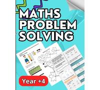 Maths Book For +4 year olds: Maths problem solving year +4, Activity Book for kids, addition, subtraction, multiplication, problem Solving