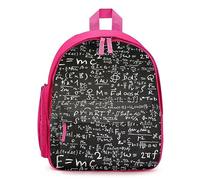 Math's Chemistry Physics Equations And Formulas Travel Backpack 13" Laptop Backpack Work Bag Daypack Pink-style