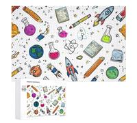 Math's Chemistry Physics Science Formulas Jigsaw Puzzles for Adult Family Activities Games Home Decor Puzzle 1000 PCS