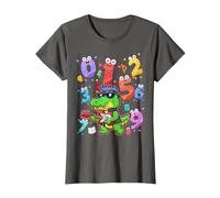 Maths Costume with Number On Kids Maths Ideas & Number T-Shirt, Women, Asphalt Grey, Medium