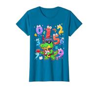 Maths Costume with Number On Kids Maths Ideas & Number T-Shirt, Women, Sapphire Blue, XX-Large