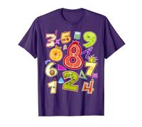 Maths Day Outfit Idea With Numbers On For Kids & Math Number T-Shirt