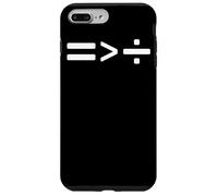 Maths Equals Sign is Greater than Divide Social Equality Case for iPhone 7 Plus/8 Plus