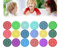 Maths Fidget Toy,18 Pcs Math Fidget Spinner,Number Spinners,Spinners Maths for All the Strimmers Fidgeters Who Are Learning Math,Division and Multiplication on One Fidget