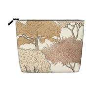 Maths Formulas Fake Hemp Makeup Bag Faux Hemp Makeup Travel Bag Cosmetic Bag for Women and Girls