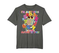 Maths is fun Calculator Number day math day costume gift - B T-Shirt