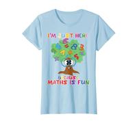 Maths is fun Number tree Number day math day costume gift T-Shirt