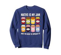 Maths Is My Jam - Algebra College Teacher Appreciation Sweatshirt