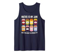 Maths is My Jam - Algebra College Teacher Appreciation Tank Top