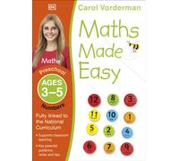 Maths Made Easy: Numbers, Ages 3-5 (Preschool) : Supports the National Curriculum, Maths Exercise Book