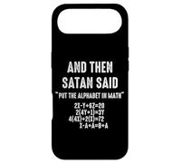 Maths Nerd - Mathematics Teacher - Satan Said Alphabet Case for iPhone Air