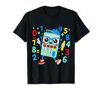 Maths Number Day Cute Cap Calculator Student Teacher Graphic T-Shirt