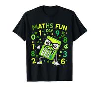 Maths Number Day Cute Kawaii Calculator School Teacher T-Shirt