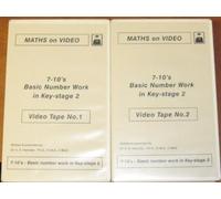 MATHS on VIDEO - 7 - 10's Basic Number Work in Key-stage 2 - VHS Video Tape No. 1 & 2