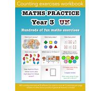 Maths practice year 3 UK counting exercise workbook: Education resources by Bounce Learning Kids (Math practice counting exercise workbooks (UK))
