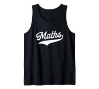 Maths - Retro University Aesthetic Sports Tank Top