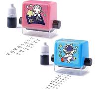 Maths Roller Stamp, Roller Digital Stamp, Digital Teaching Stamps Math Practice Stamps, Addition Subtraction Multiplication Division Math Learning Stampses for Preschool (Addition + Subtraction)