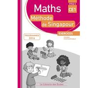 Maths singapour CE1 fichier photocopiable (Collection Singapour)