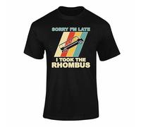 Maths T Shirt for Adults - Number Day Outfit, VE Day Theme Top, Multiplication Square Numbers Design Black M Style 1