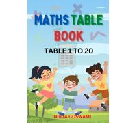 MATHS TIMES TABLE BOOK: MULTIPLICATION TABLE 1 TO 20