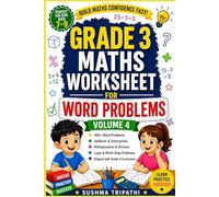 MATHS WORKSHEET FOR GRADE 3 VOLUME 4 WORD PROBLEMS: WORD PROBLEMS