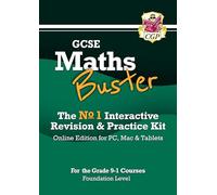 MathsBuster: GCSE Maths Online Interactive Revision - Foundation (Gift Card): for the 2026 and 2027 exams (CGP GCSE Maths)