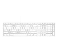Matias FK318S Wired Aluminium Keyboard for Mac USB QWERTY Silver