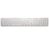 Matias FK318S-UK Aluminium Advanced USB Keyboard for Apple Mac OS | QWERTY | UK Layout | with Responsive Flat Keys and Additional Numeric Keypad | Silver/White