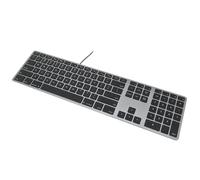 Matias Wired Aluminium Keyboard - Space Grey - Mac - UK