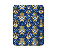 Matiasma Evil Eye Pattern Car Air Freshener Hanging Car Incense Chip Diffuser Scented Decor for Car Interior Accessories Black-style