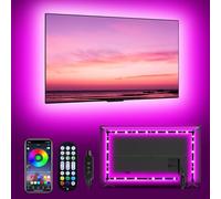 MATICOD LED Lights for TV, 5M for 55-70in TV Lights, Color Changing Music Sync Tv Backlightwith Remote and App Control USB Led Strip Light for Christmas Gaming Room Decoration