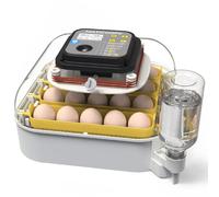 MATICOOPX 20 Egg Incubator with Humidity Display, Egg Candler, Automatic Egg Turner, for Hatching Chickens