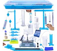 Matifaner Physics Mechanics Experiment Kit, STEM Physics Lab Set with Balance Scale, Pulley, Pressure Gauge & Measuring Tools, Classroom Teaching Aids, Ideal Lab Tools for Junior School Students