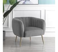 Artemis Home Matilda Accent Chair in Grey | Size: Armchair Artemis Home Grey Armchair