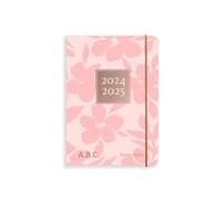 Matilda Myres 2024-2025 Academic Diary - A6 Size - Day to a Page Mid Year Diary - Runs from July '24 to July '25 - Personalised Version - Pink