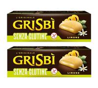 Matilde Vicenzi Gluten Free Grisbi Cream Italian Biscuits Cookies | 2 x 150g Packs (Chocolate)