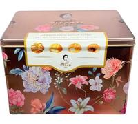 Matilde Vicenzi Italian Pastries Assortment, Decorative Gift Tin with Chocolate,Pastry Cream Filled Treats, 907g Italian, Decorative Gift Tin Roma Venice Delivered in Genuine Old Scool Sweets Box