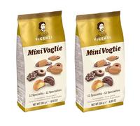 Matilde Vicenzi Mini Voglie Italian Assorted Patisserie Pastries Biscuits 250g (Pack of 2)