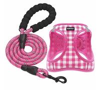 matilor Dog Harness Step-in Breathable Puppy Cat Dog Vest Harnesses for Small Medium Dogs