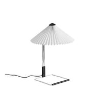 Matin Table Lamp Chrome/ White 300