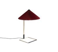 Matin Table Lamp Medium Dark Red