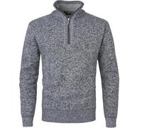 MATINEE - S-6XL - Mens Fleece Thermal Fleece Lined Sweater Cardigans-Plus Sizes (UK, Alpha, 6XL, Regular, Regular, LT Grey 1)