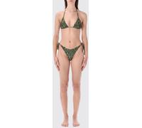 MATINEE Zebra Print Triangle Bikini with Tie Fastenings - Size: L - female