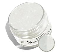 Matio Pearl White Mica Powder for Epoxy Resin, 1.8oz/ 50g Pearlescent Effect Mica Powder Natural Color Pigment for Soap Making, Bath Bomb, Candle Dye, Resin Craft,Paint,Nails Art,Jewelry,Slime Pigment