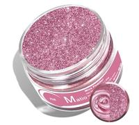 Matio Pink Mica Powder for Epoxy Resin, 1.8oz/ 50g Pearlescent Effect Mica Powder Natural Color Pigment for Soap Making, Bath Bomb, Candle Dye, Resin Craft, Paint, Nails Art, Jewelry, Slime Pigment